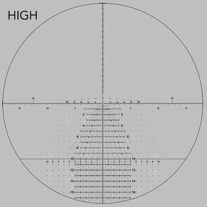 New FFP Tactical Riflescopes Evolution Gear ATACR 5-25x56 F1 1mrad Illuminated HORUS TREMOR3 Reticle with 5.56 and .308 Firearms