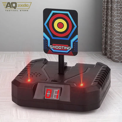 AQzxdc AirSoft Bullet Gun Gel Gun Electric Scoring Auto Reset Mobile Scoring Target Toy Gun Accessories For Shooting Target