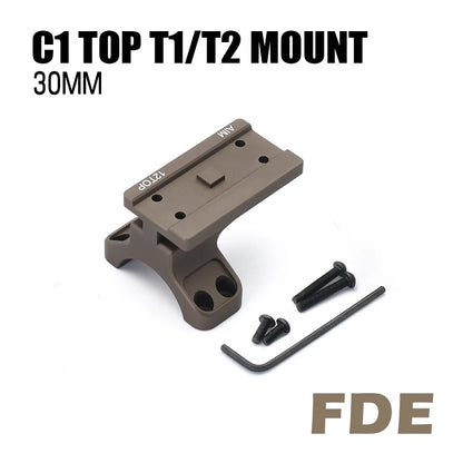 30mm Tube Airsoft Wargame Hunting Tactical C1 Modular Riflescope Mount 1.70/1.93inch with Offset Mounts