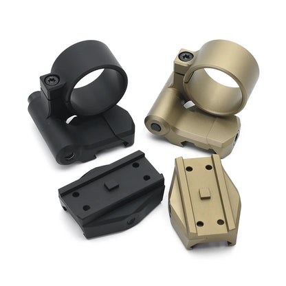 Tactical Low Mount and Low Magnifier Mounts Optic Centerline 0.9" Height for Red Dot Sight and 3X Magnifier Combo