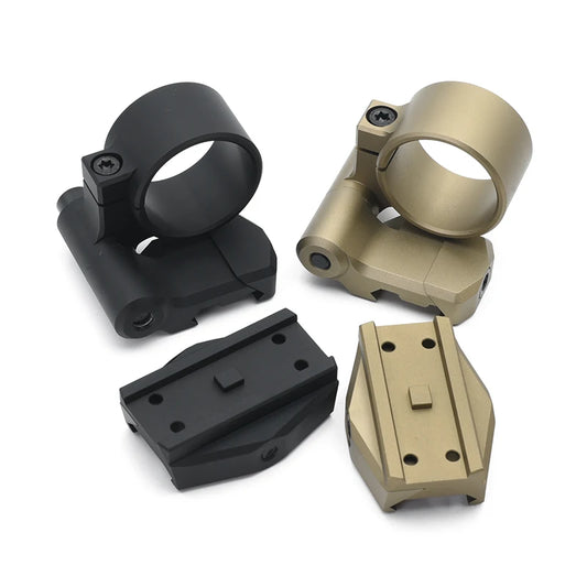 Tactical Low Mount and Low Magnifier Mounts Optic Centerline 0.9" Height for Red Dot Sight and 3X Magnifier Combo