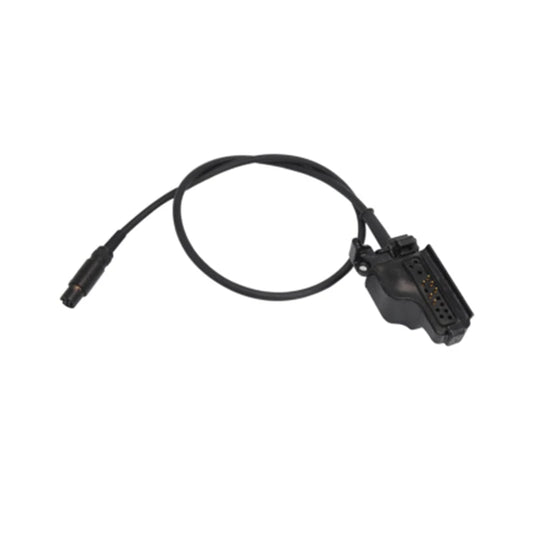 For FCS-TACTICAL AMP Tactical Headset V20 V60 PTT Connects Cable Adaptor，Connector Standard KN6 to BAOFENG KENWOOD TYT