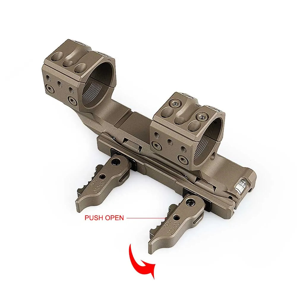 Tactical Double Ring Rifle Scopes Mount 34mm QD scope Mount  gz240265