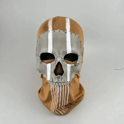 AQzxdc Tactical Ghost Spider Koenig Set - Cos Helmet Cod 19 Service Exhibition Equipment Helmet Mask for Cospaly Cod Koing