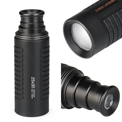 Hunting scope Canis Latrans Outdoor travel Telescope 25X30 Handheld monocular scope for hunting shooting gs3-0052