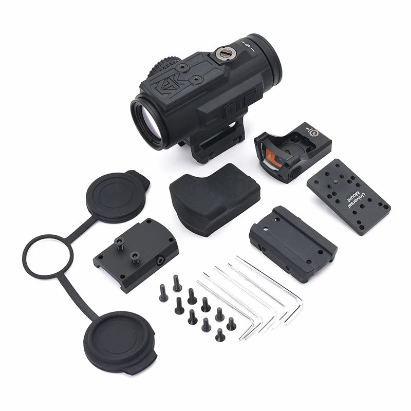 Tacitical RifleScope SPxxFIRx HD GEN II 5X PRISM SCOPE 5.56 AR-BDC4 Reticle Fully multi-coated FMC LENS With Full Masrkings