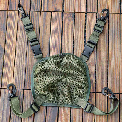 AQzxdc Tactical Helmet Mesh Cover - Outdoor Leisure Backpack Helmet Net Bbag Accessories for Helmet External Mount