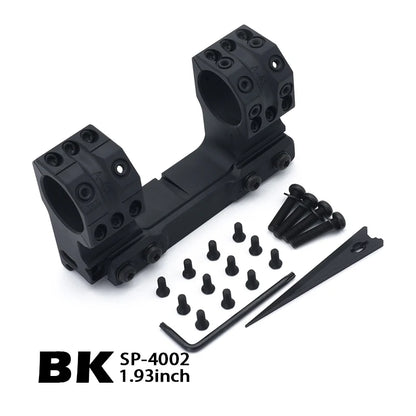 New SP-3002 Solid 0MIL 0MOA 30mm Tube Riflescope 38mm Height 1.5inch Mount with Surfaces for Red Dot Sight Accessories