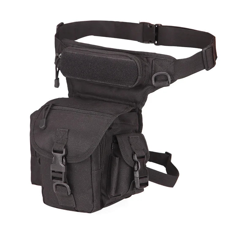 AQzxdc Tactical Leg Bag Beg Hanging Outdoor Mountaineering Fishing Cycling Leg Bag Photography Sports Leg Bag