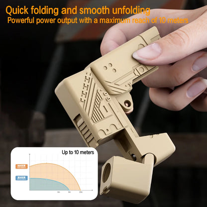 Tactical Decompression Toys, Shell-Throwing Toy Lighter Gun, Alloy Mini Model, Shell-Throwing Tactical Lighter Gun