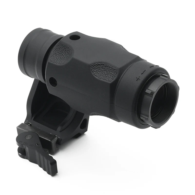 Evolution Gear New 3XMag Magnifier Scope with 2.26" FTC  Leap06 Flip to Side Mount with Full Markings