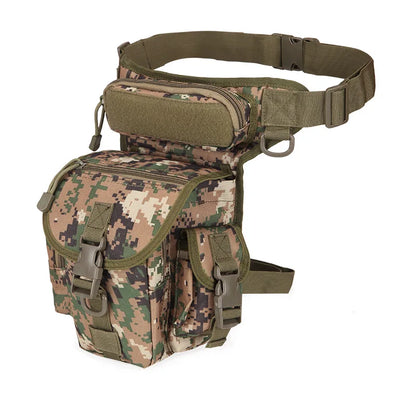 AQzxdc Tactical Leg Bag Beg Hanging Outdoor Mountaineering Fishing Cycling Leg Bag Photography Sports Leg Bag