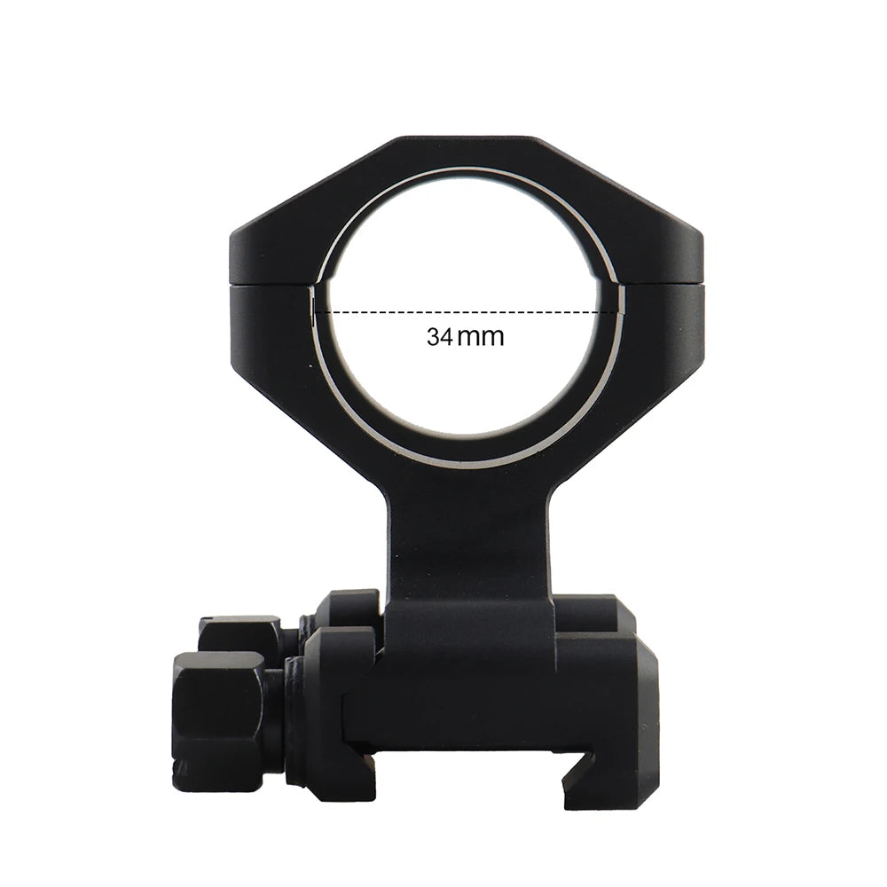 PPT Mounts Airsoft Metal 1.54" Height Cantilever 34MM 30MM Scope Mount Fits 21.2MM Picatinny Rail Rifle Scope Base gs24-0269