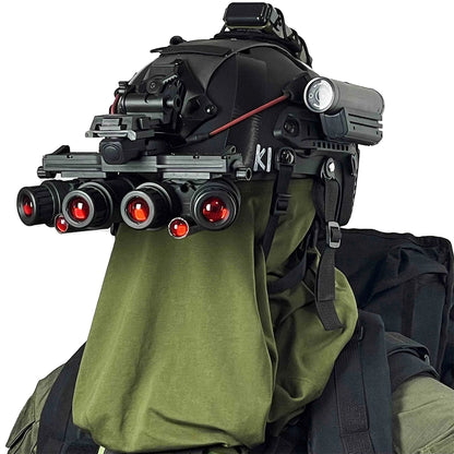 AQzxdc Tactical Ghost Spider Koenig Set - Cos Helmet Cod 19 Service Exhibition Equipment Helmet Mask for Cospaly Cod Koing