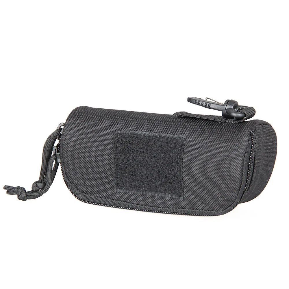 Black  Color Hunting 100D Nylon Tactical  Molle Pouch Glasses Bag for Outdoor  gz60100