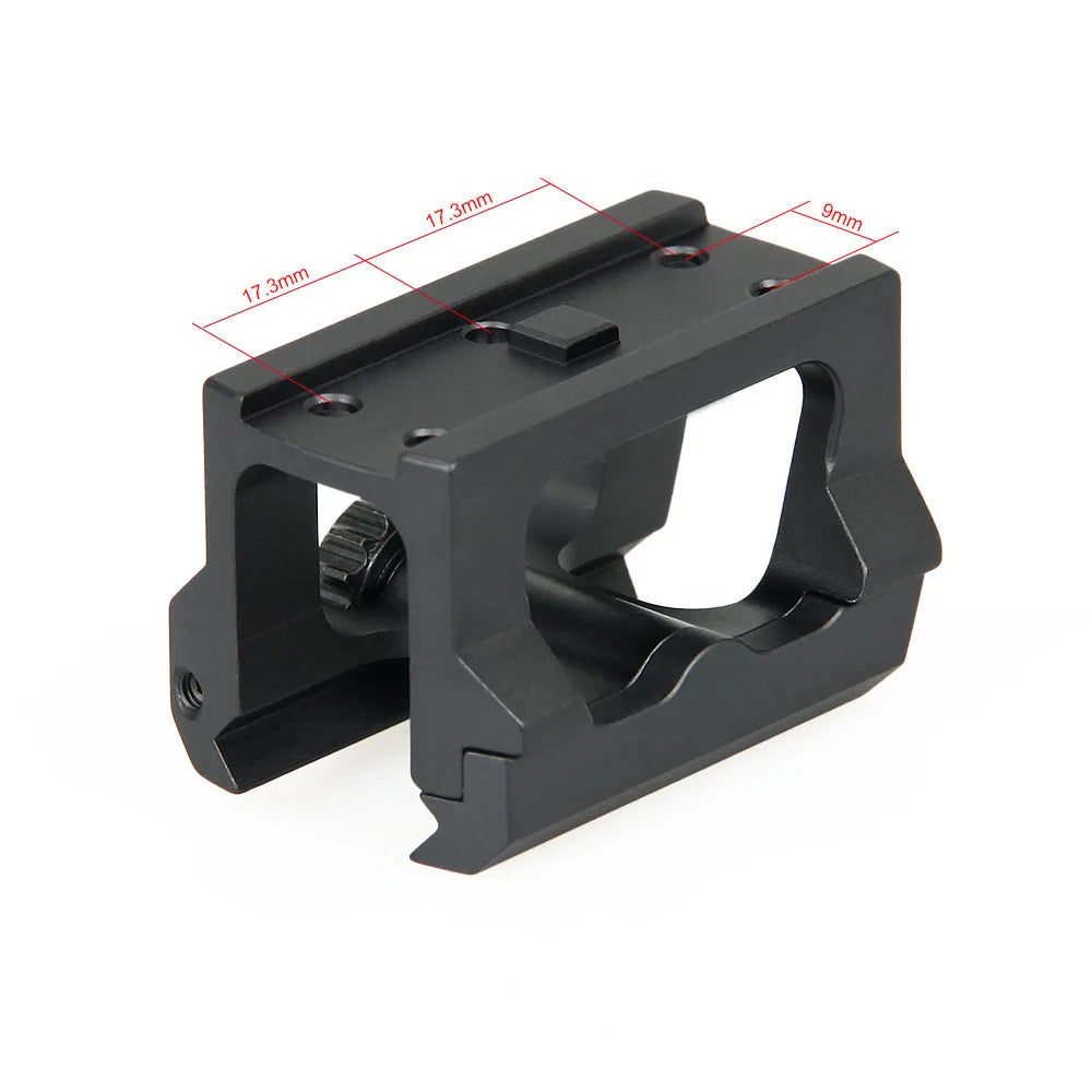 PPT Tactical Scope Mount Black Riser Mount for Red Dot Sight with red dot gz240149