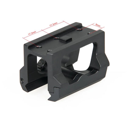 PPT Tactical Scope Mount Black Riser Mount for Red Dot Sight with red dot gz240149