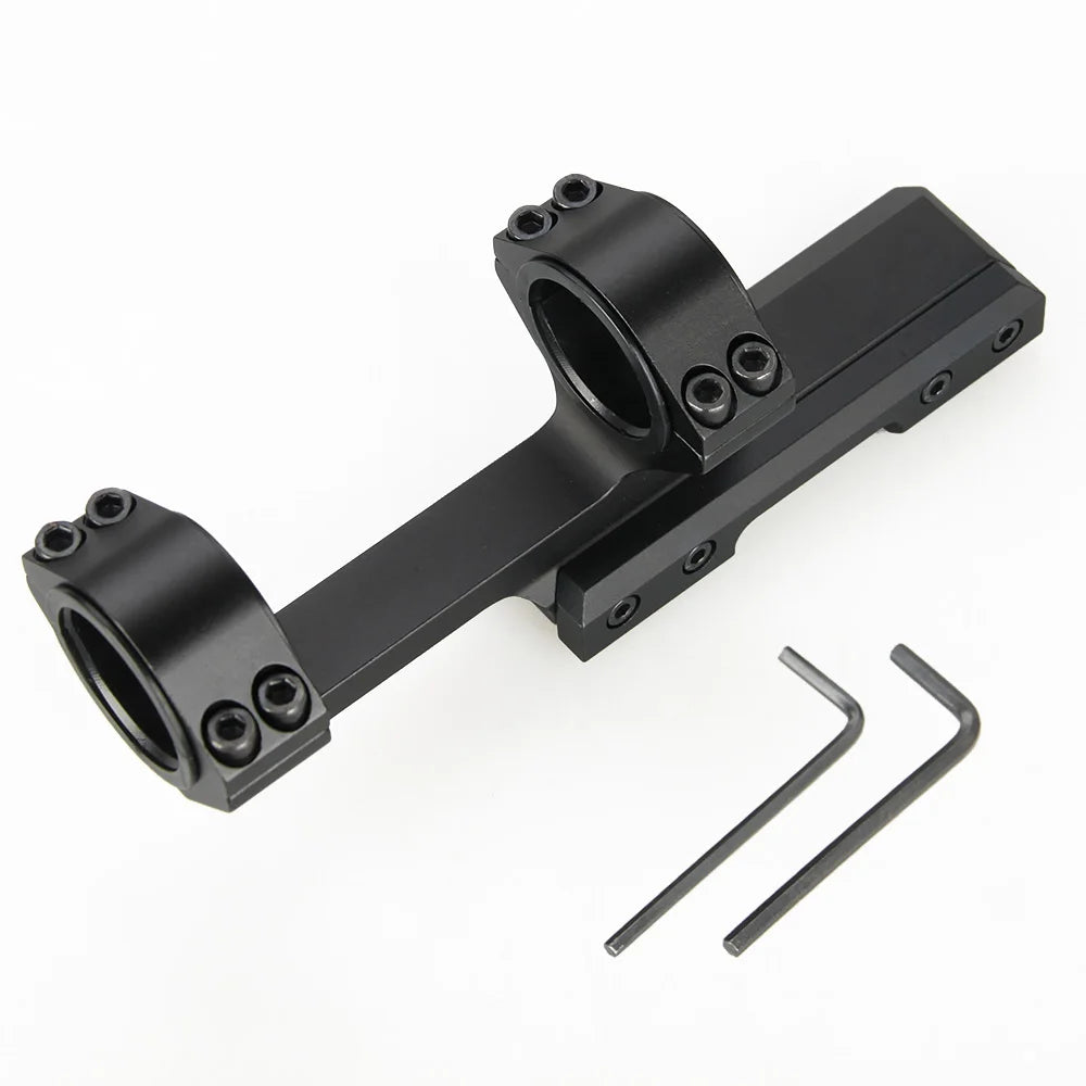 PPT Tactical aluminum Double Ring Rifle Scopes Mount 25.4mm-30mm fits 21.2mm rail gz240200