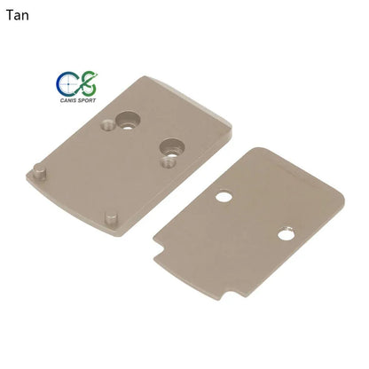 PPT New Arrival Tactical Black Color RMR Adapter Plate For Red Dot 48mm Length gs24-0167