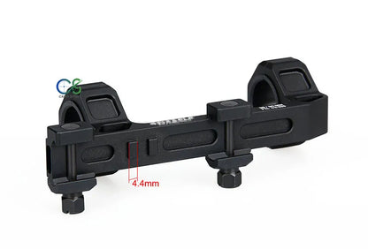 Free Shipping Hunting accessories 25.4mm 30mm Diameter Scope Mount Metal Double Ring Scope Mount for Hunting Accessory gs24-0145